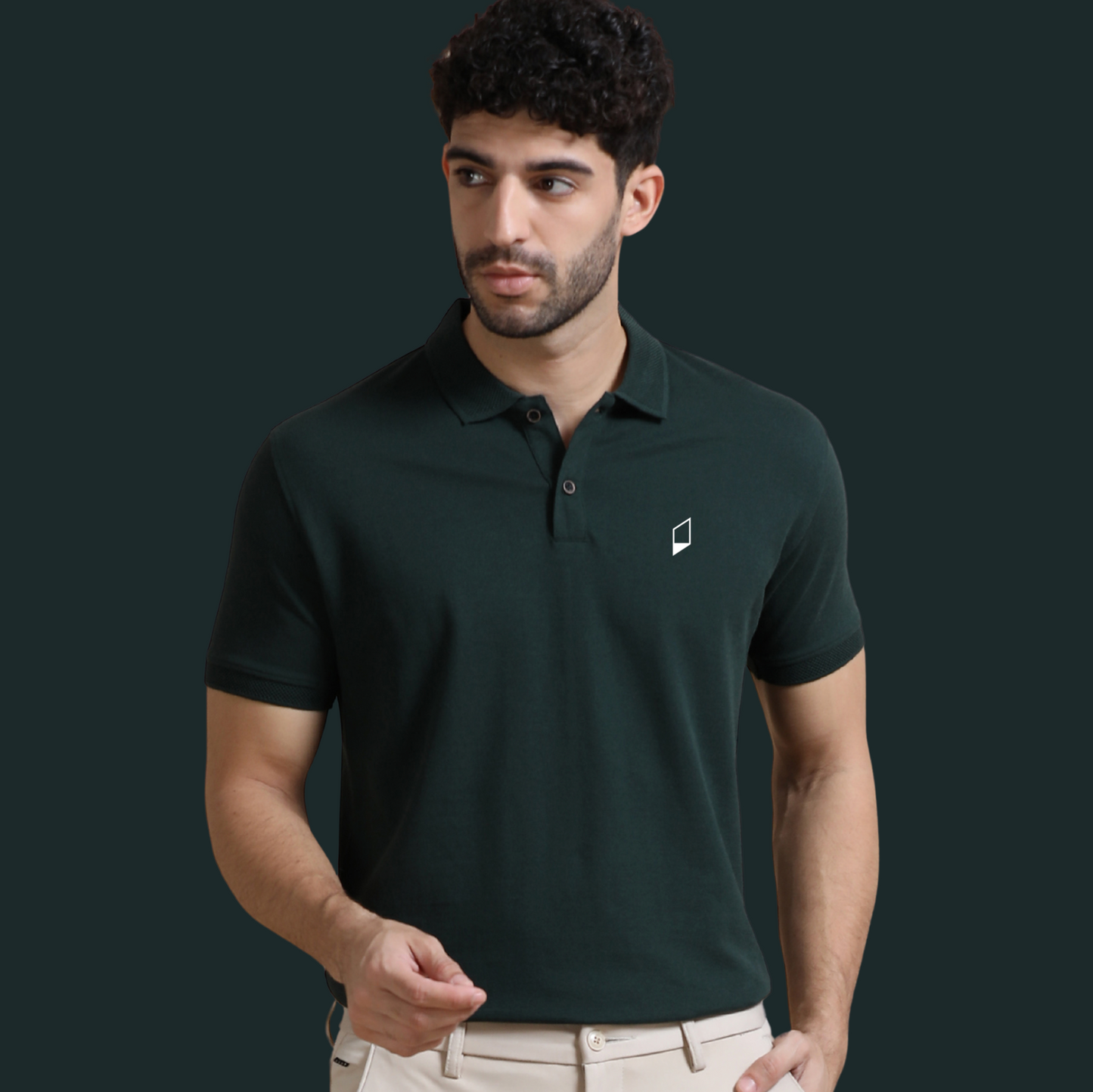 Polo T-Shirt Forrest Green